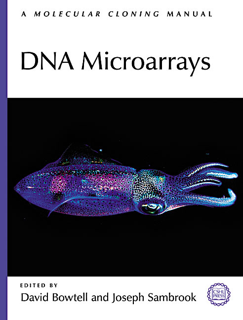DNA Microarrays: A Molecular Cloning Manual cover